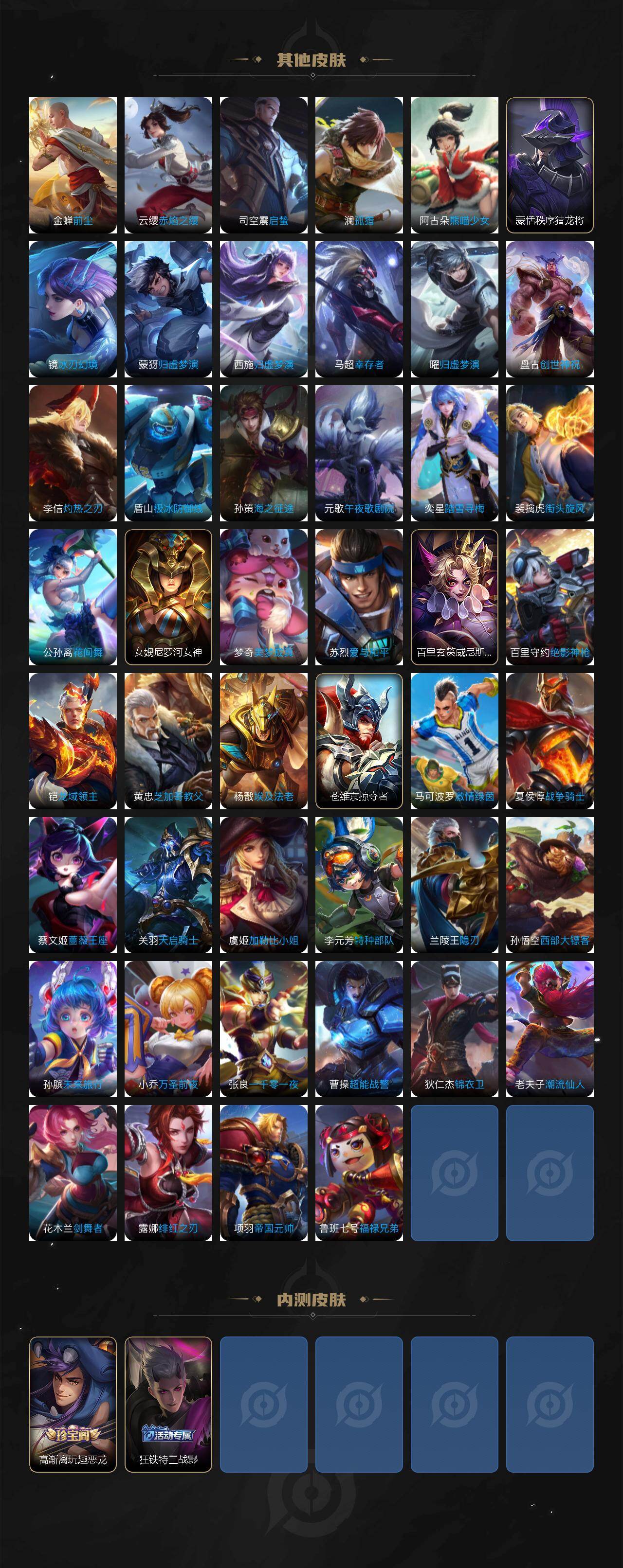 WZLX4290790王者荣耀账号详情图5