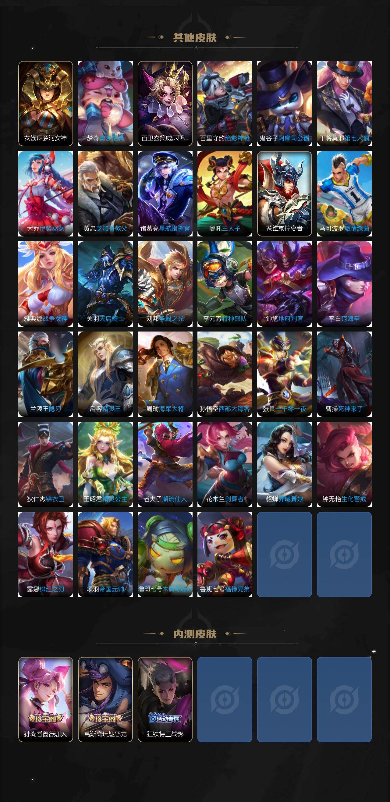 WZLX4287705王者荣耀账号详情图6 WZLX4287705王者荣耀账号详情图6