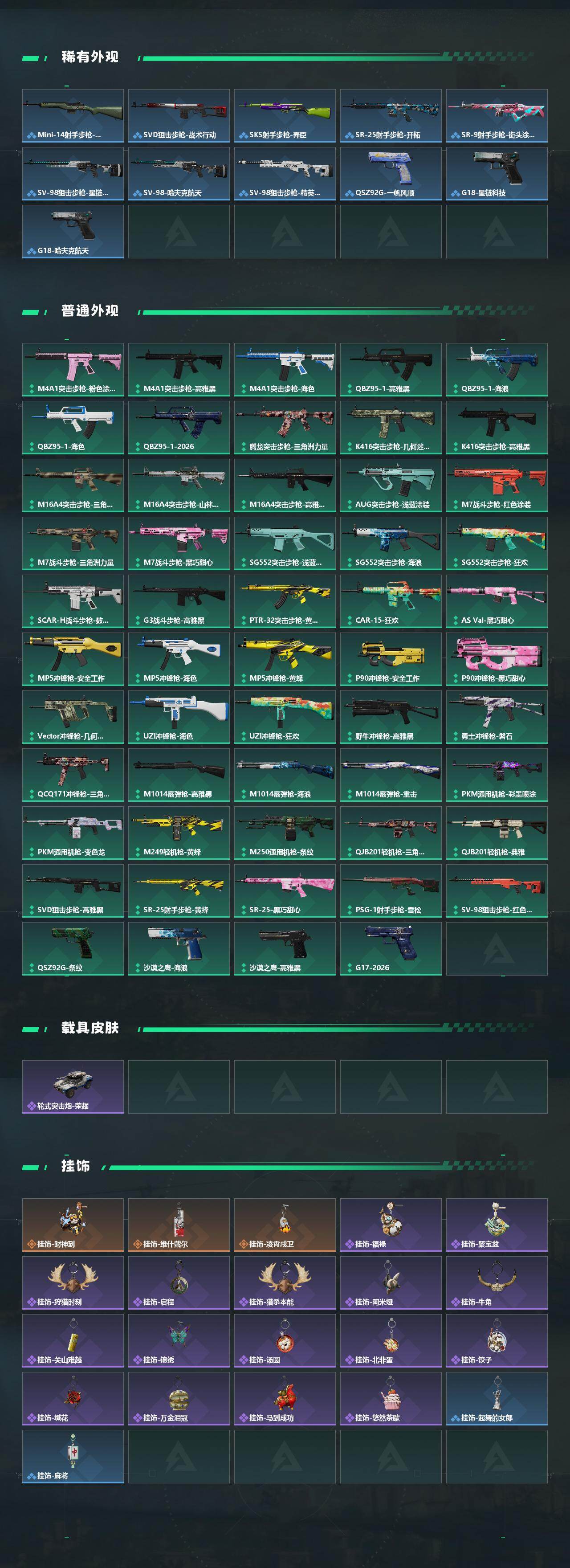 SJZQM491588三角洲行动账号详情图4