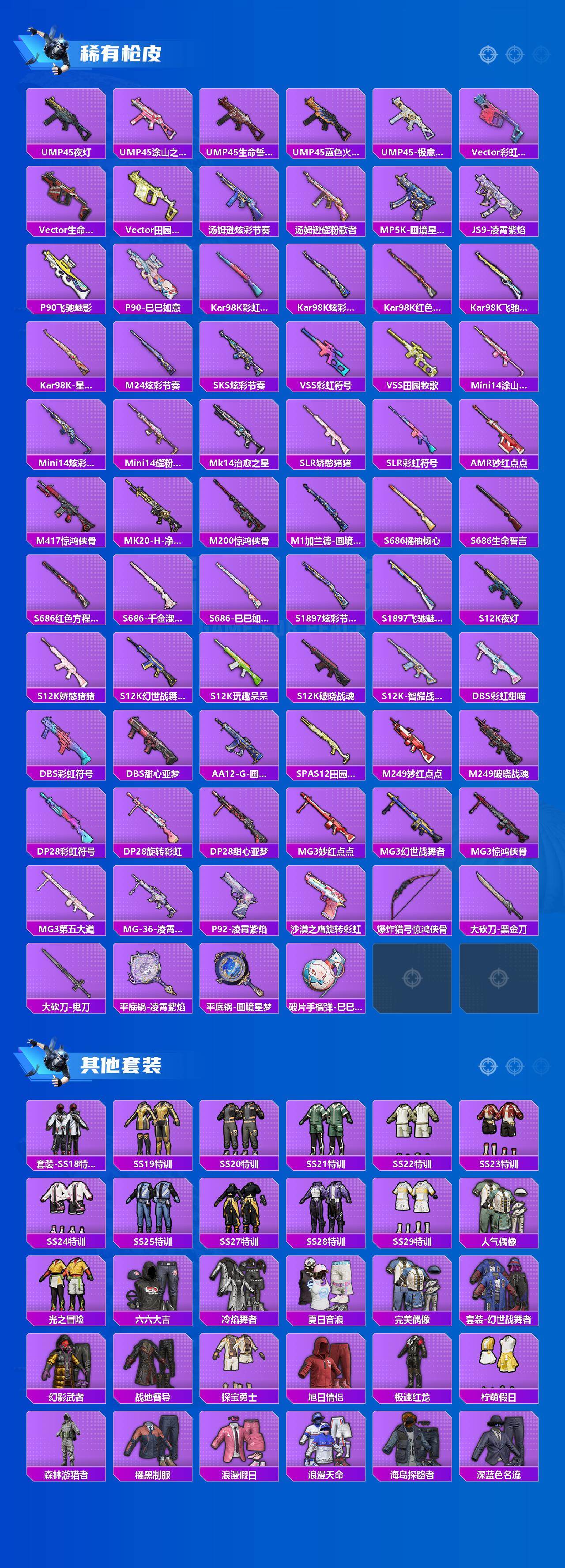 HPLX4162393和平精英账号详情图3