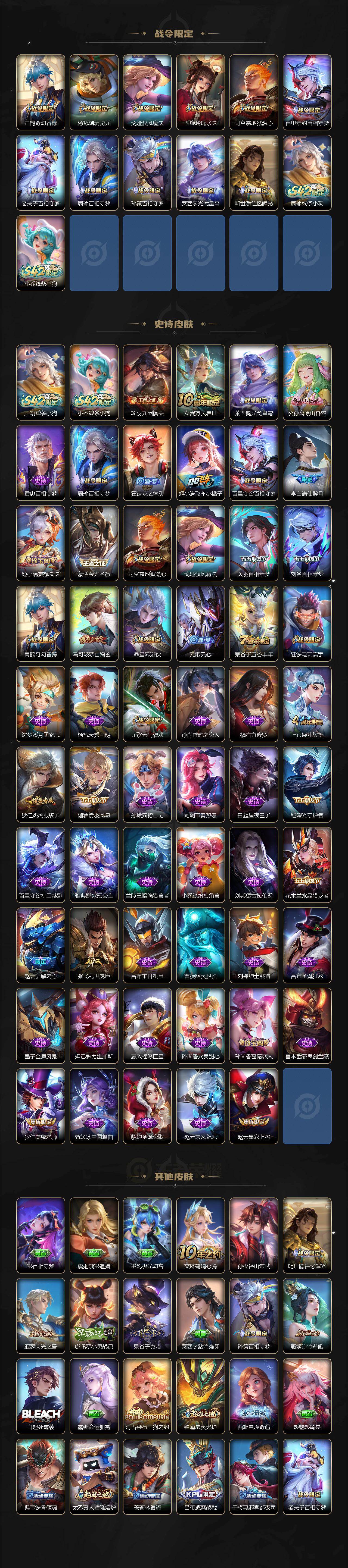 WZLX4287522王者荣耀账号详情图3