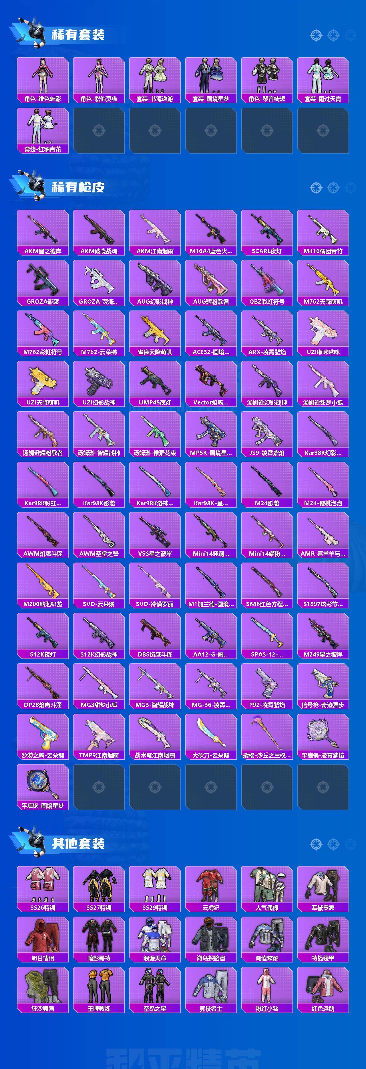 HPLX4162907和平精英账号详情图3