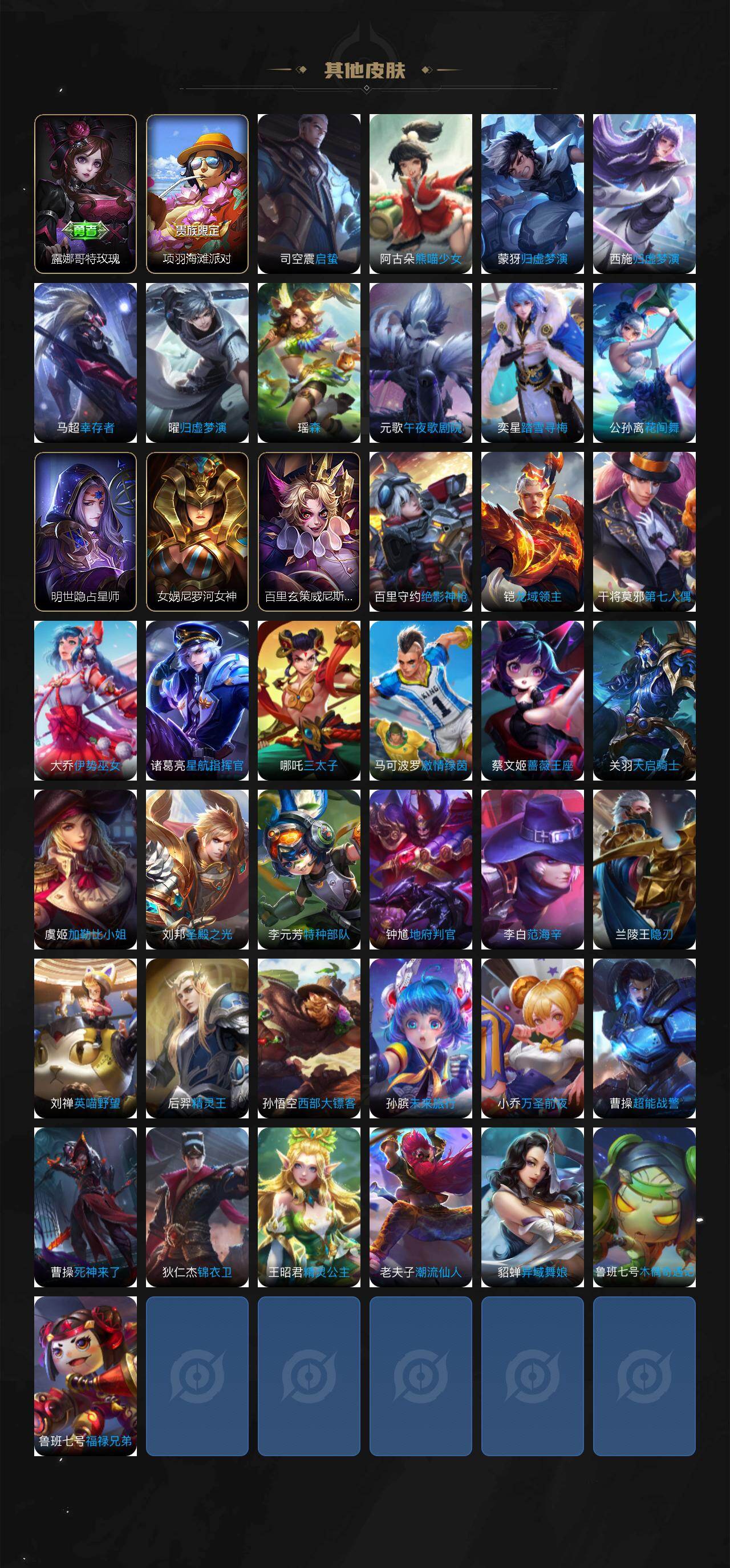 WZXS4314018王者荣耀账号详情图3