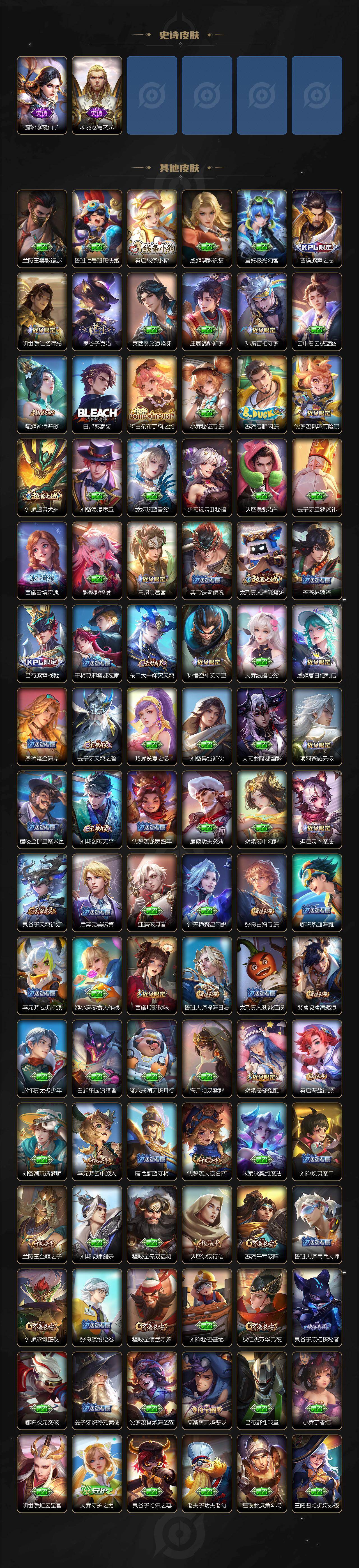 WZLX4290820王者荣耀账号详情图4