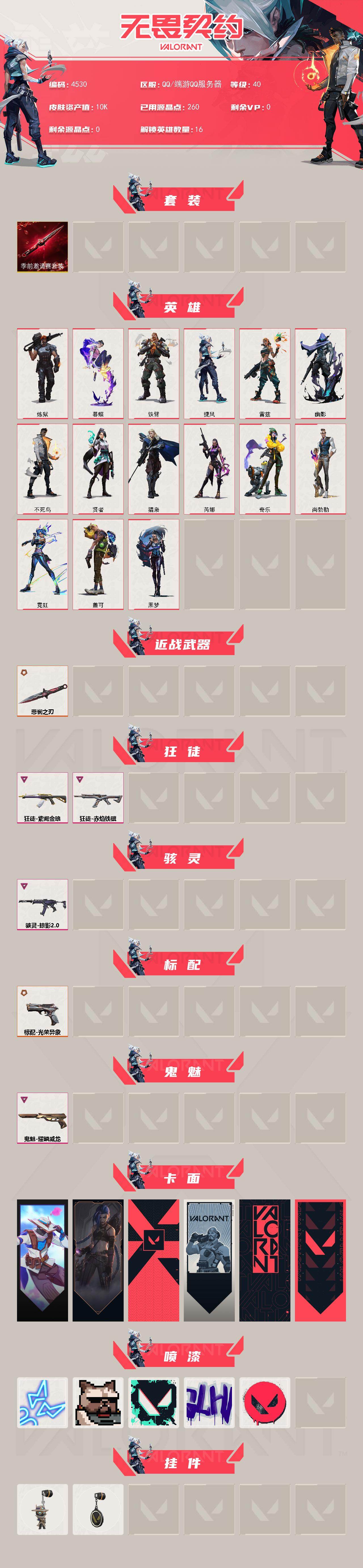 WWQXL428983无畏契约账号详情图2