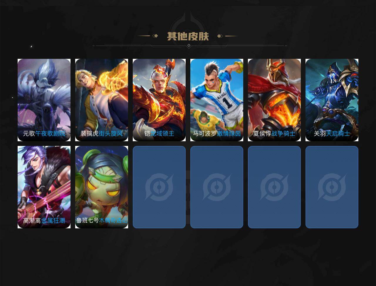 WZLX4288792王者荣耀账号详情图3 WZLX4288792王者荣耀账号详情图3