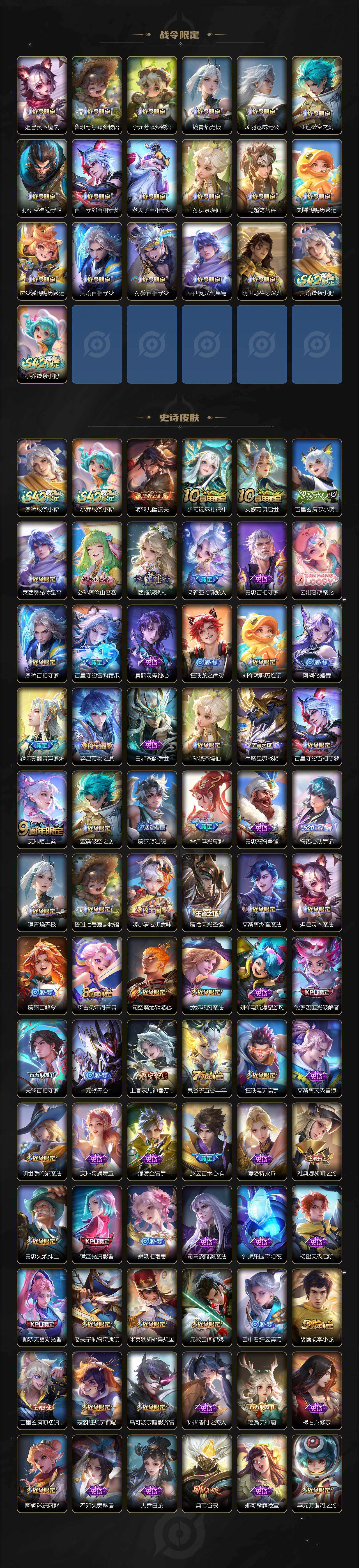 WZLX4315580王者荣耀账号详情图4