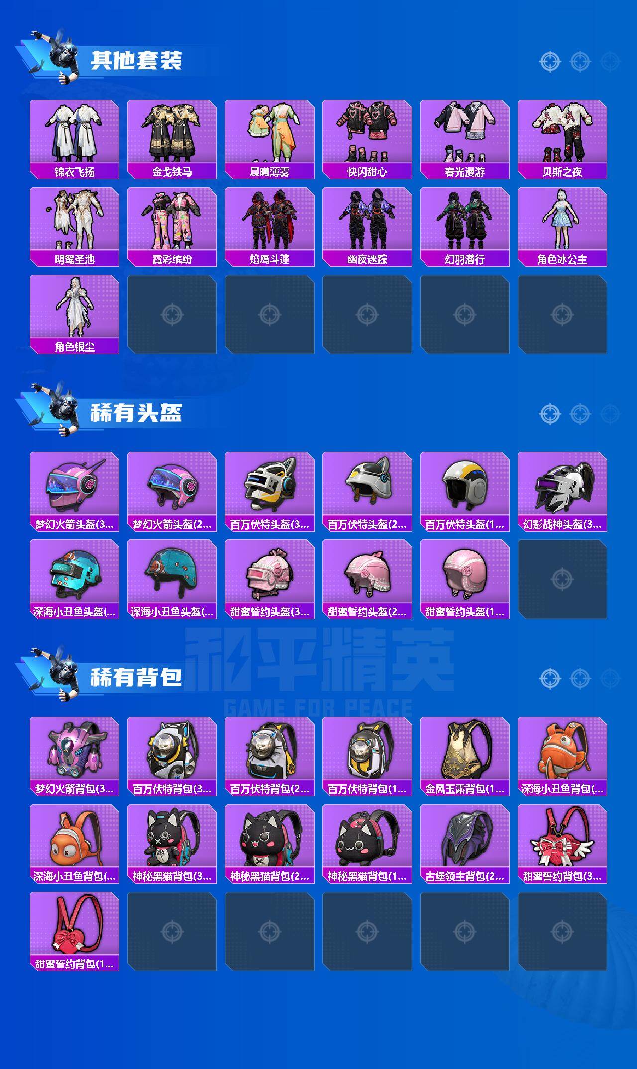 HPLX4178134和平精英账号详情图6