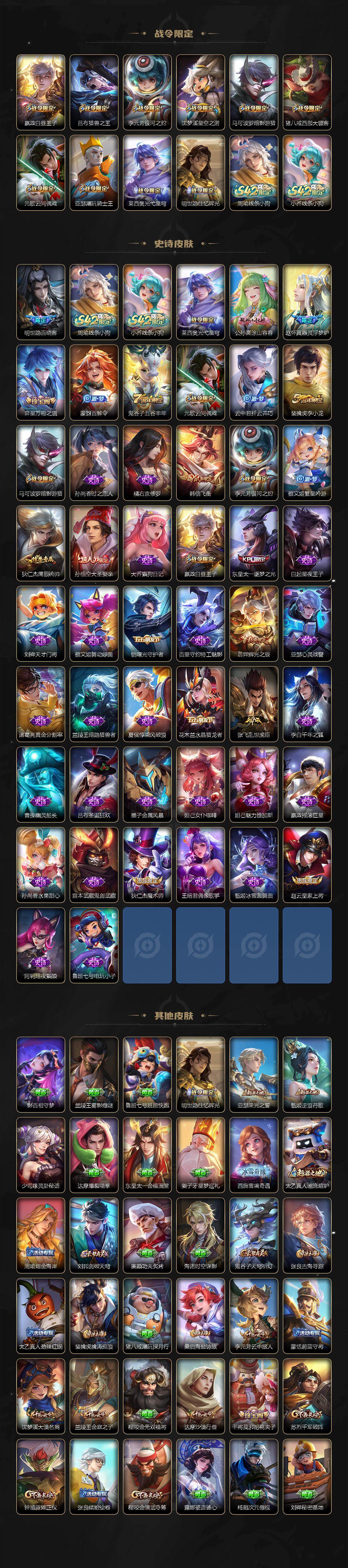 WZLX4292508王者荣耀账号详情图3