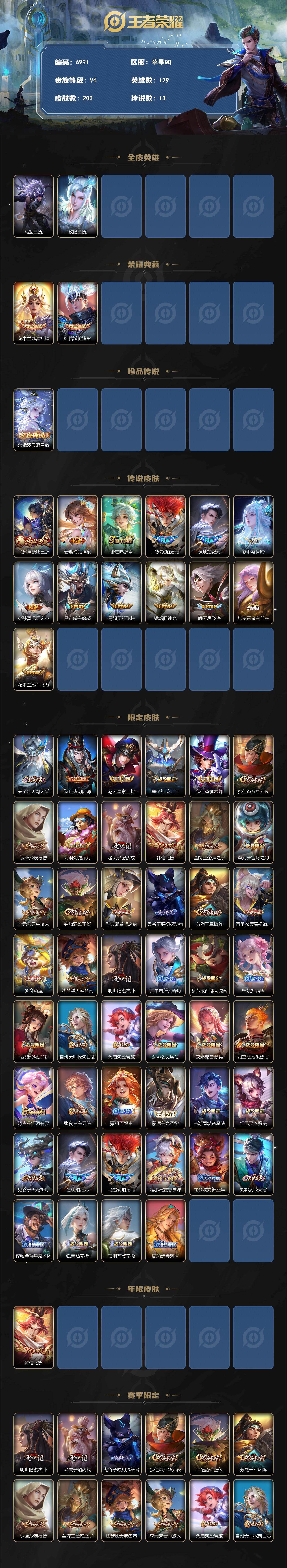 WZLX4292553王者荣耀账号详情图2