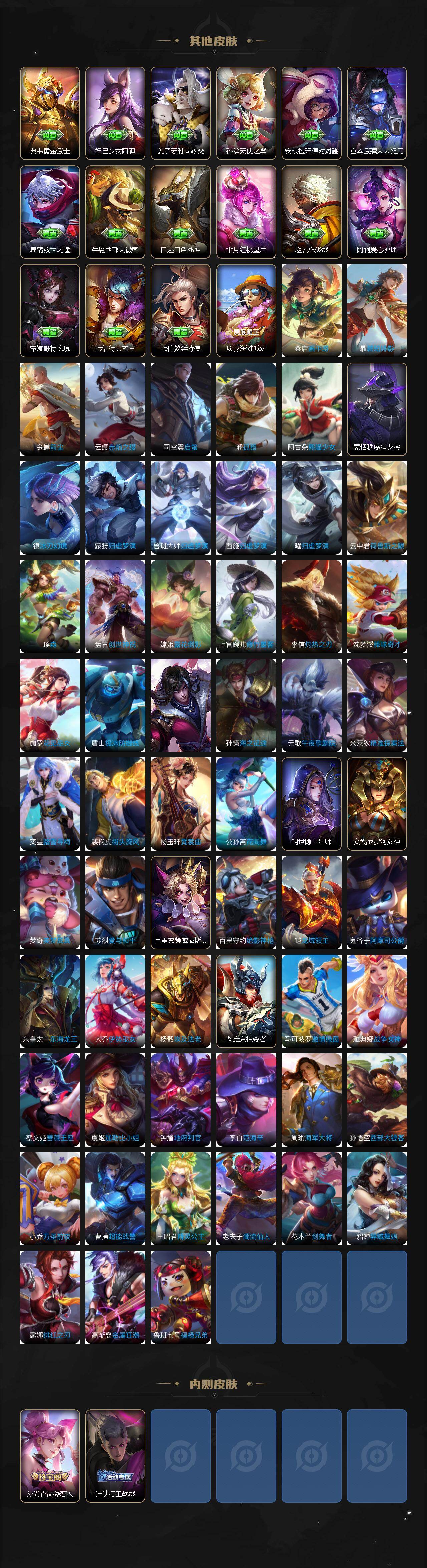 WZLX4293307王者荣耀账号详情图7 WZLX4293307王者荣耀账号详情图7