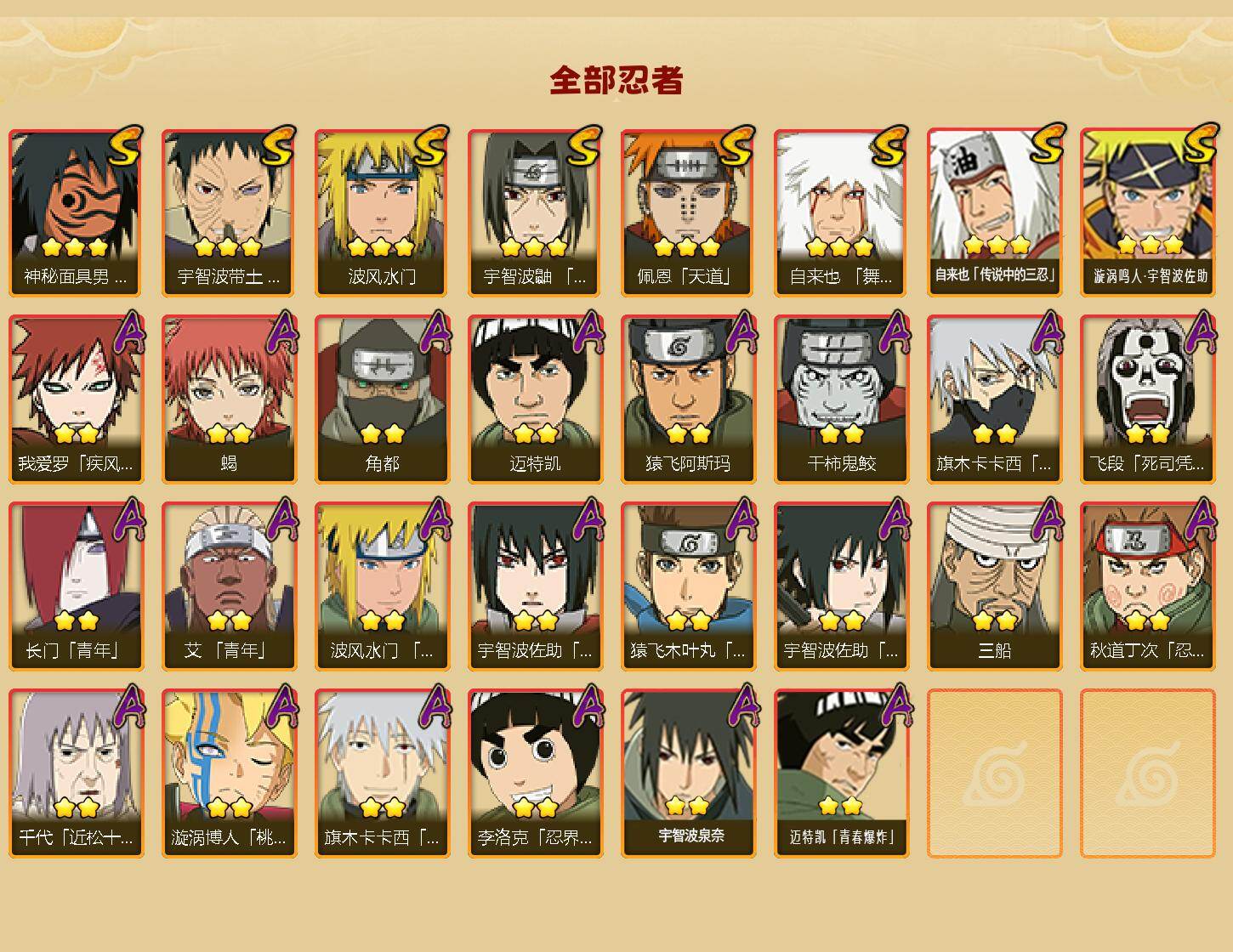 HYCMW431339火影忍者账号详情图2