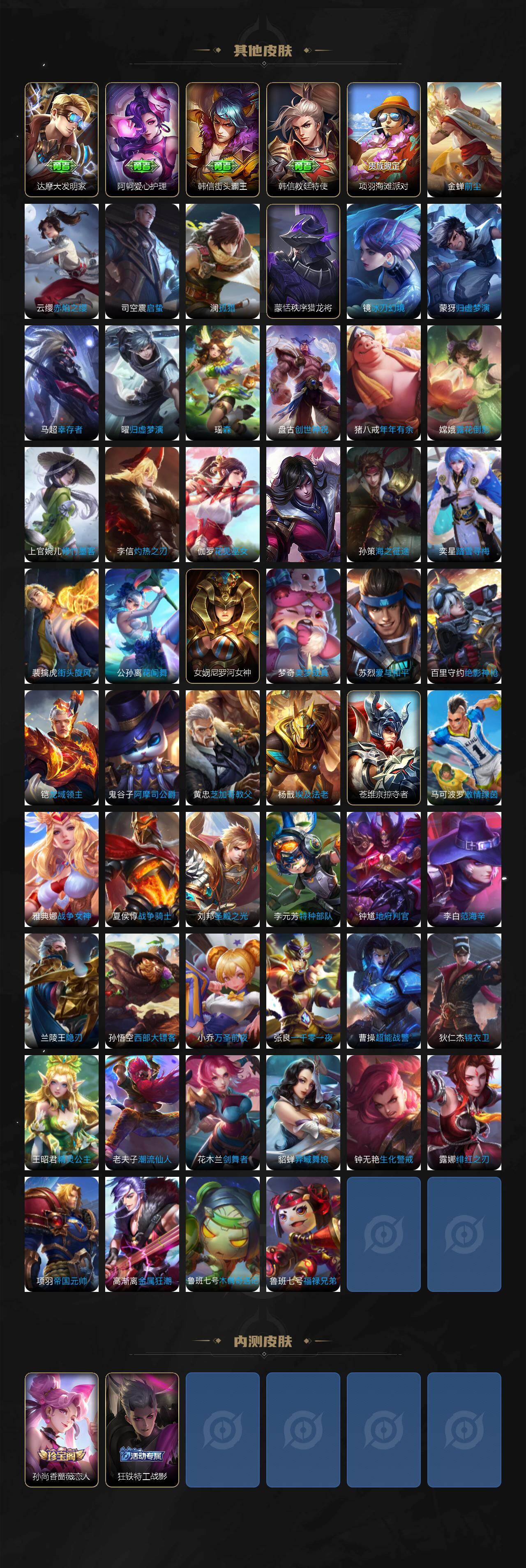 WZXS4292285王者荣耀账号详情图5 WZXS4292285王者荣耀账号详情图5