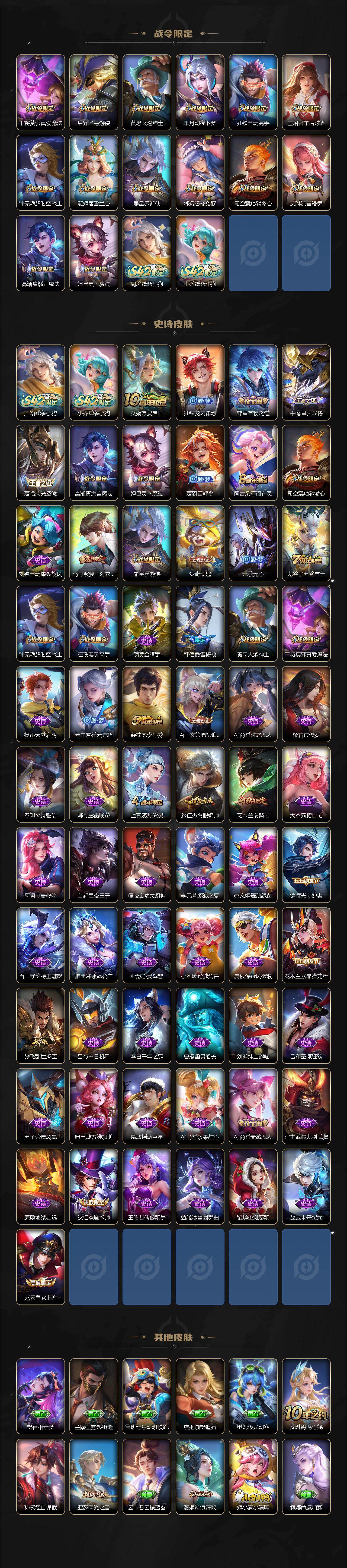 WZXS4292285王者荣耀账号详情图3 WZXS4292285王者荣耀账号详情图3