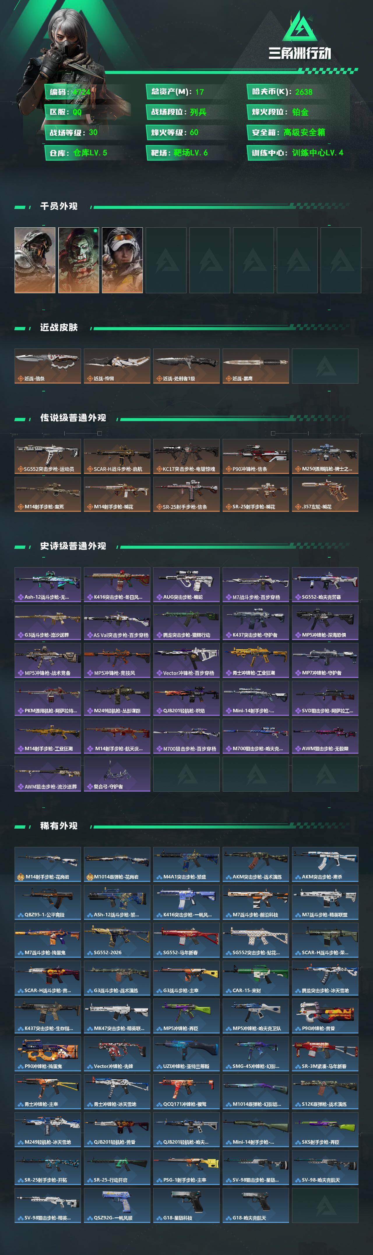 SJZPX492705三角洲行动账号详情图4