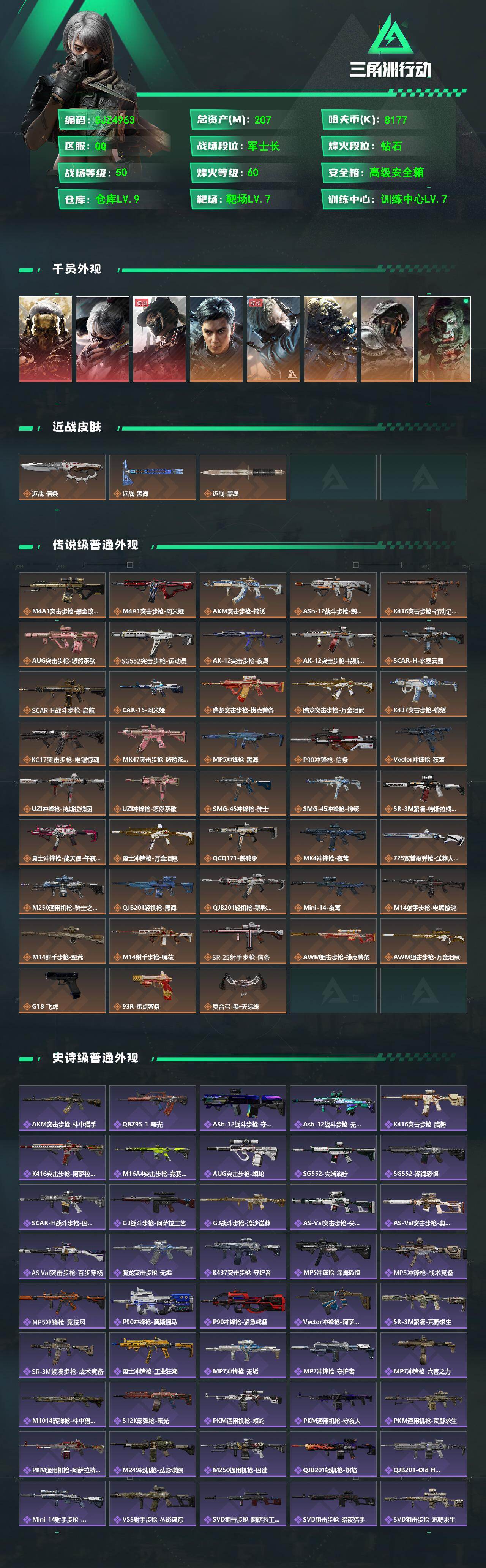 SJZEY492912三角洲行动账号详情图2