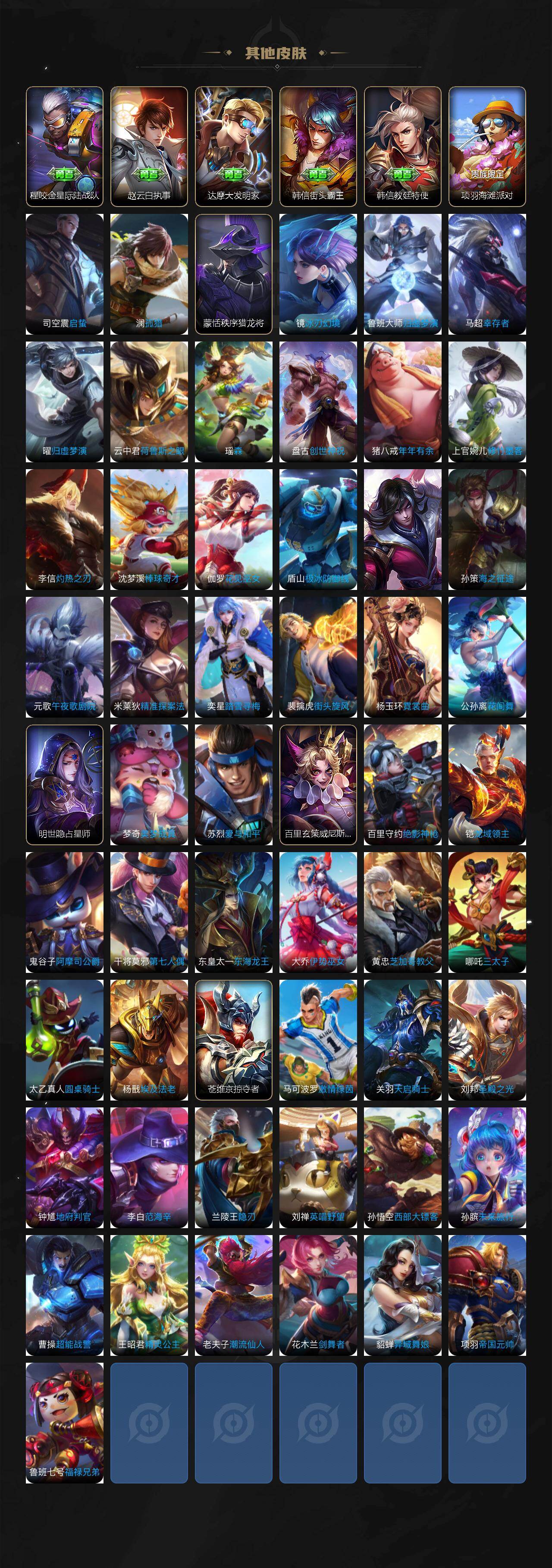 WZLX4291058王者荣耀账号详情图4 WZLX4291058王者荣耀账号详情图4