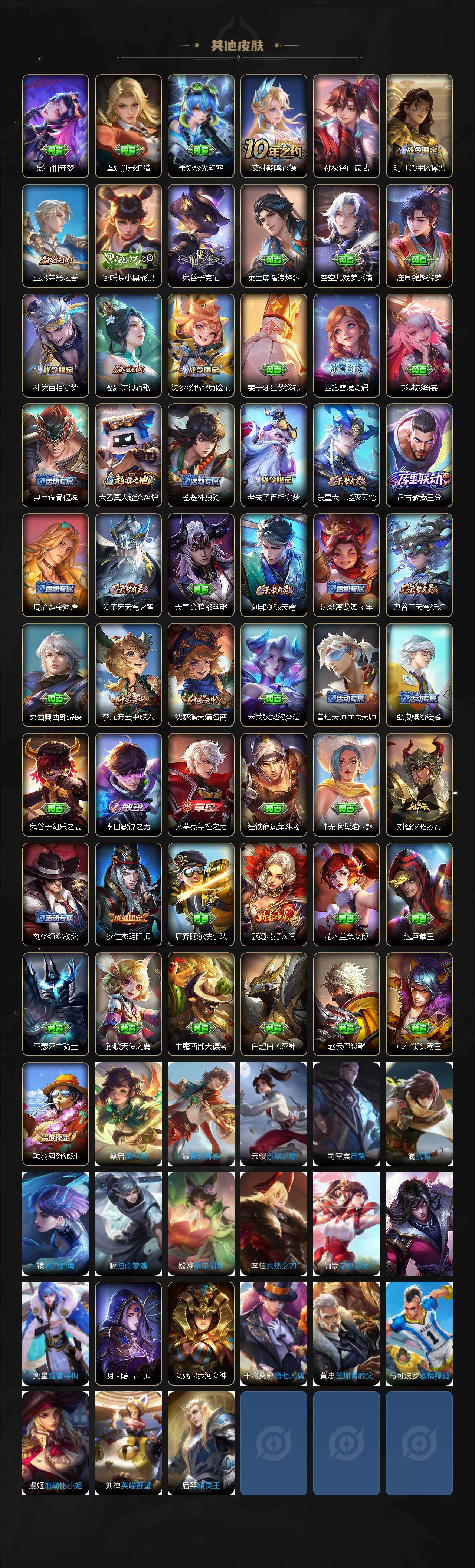 WZLX4291125王者荣耀账号详情图3 WZLX4291125王者荣耀账号详情图3