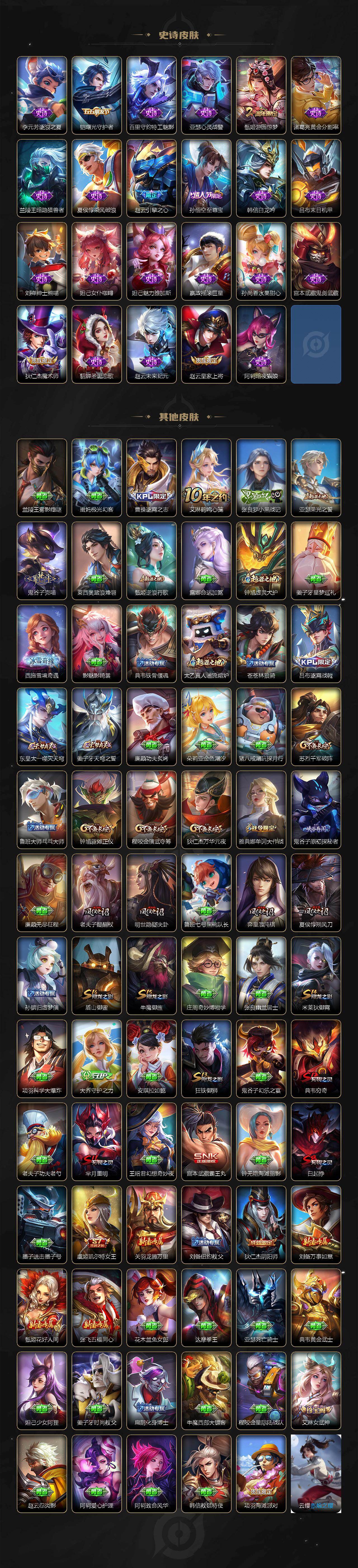 WZLX4292605王者荣耀账号详情图3