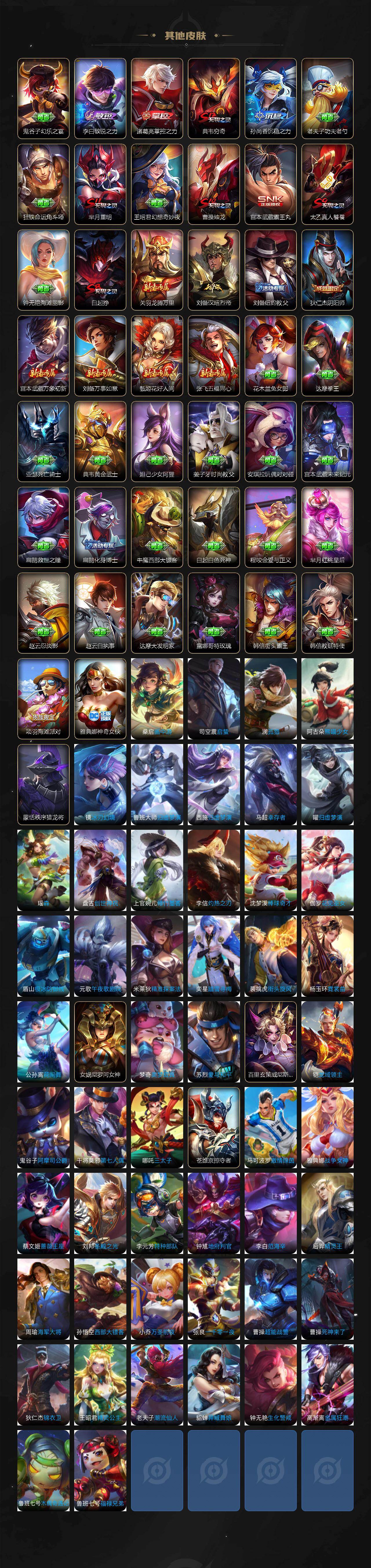 WZLX4290052王者荣耀账号详情图6