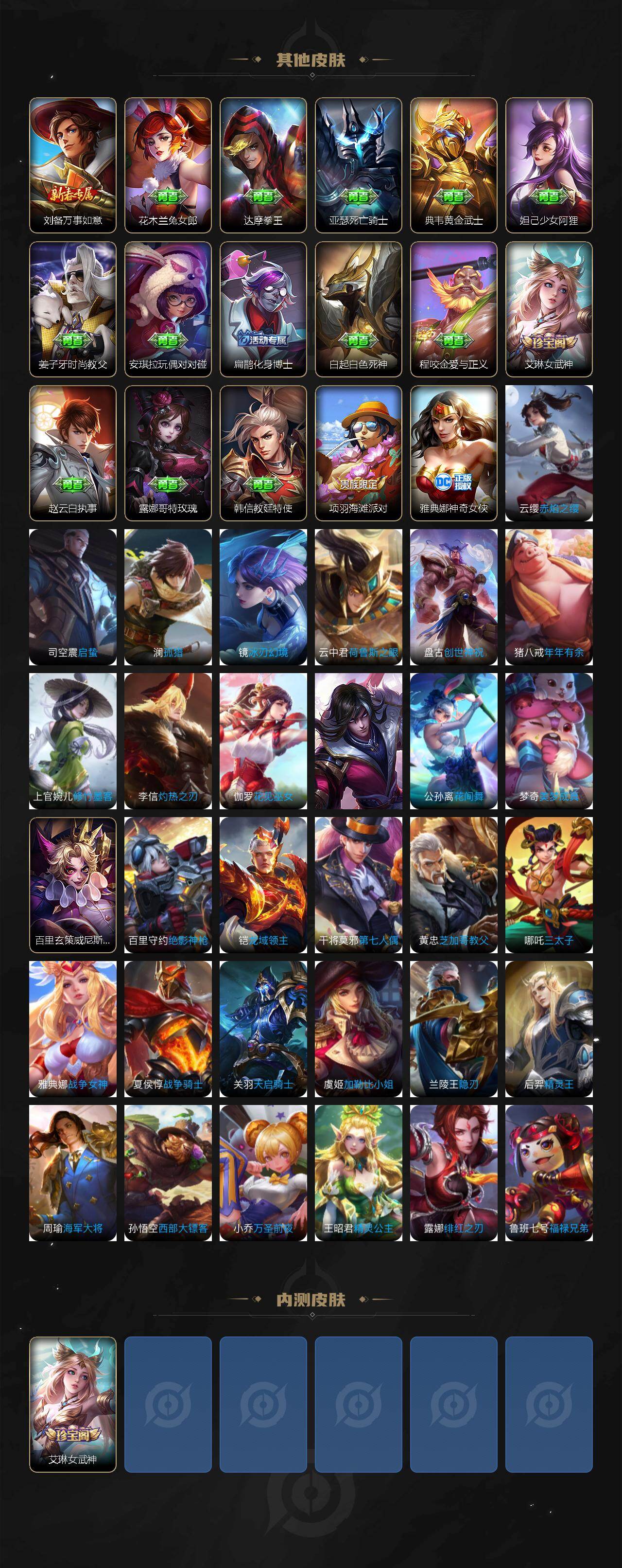 WZLX4290070王者荣耀账号详情图4