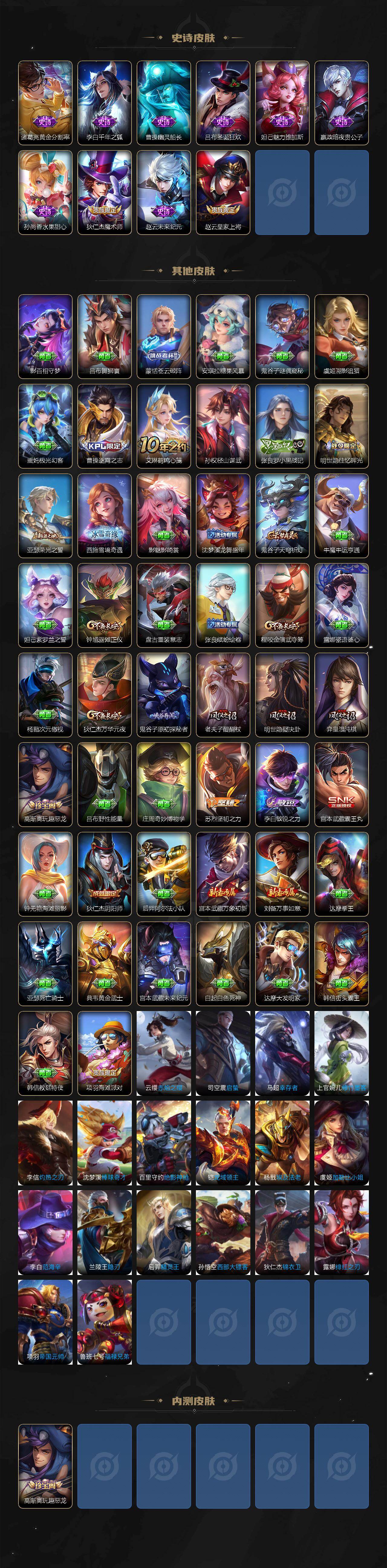 WZQM4291851王者荣耀账号详情图4 WZQM4291851王者荣耀账号详情图4