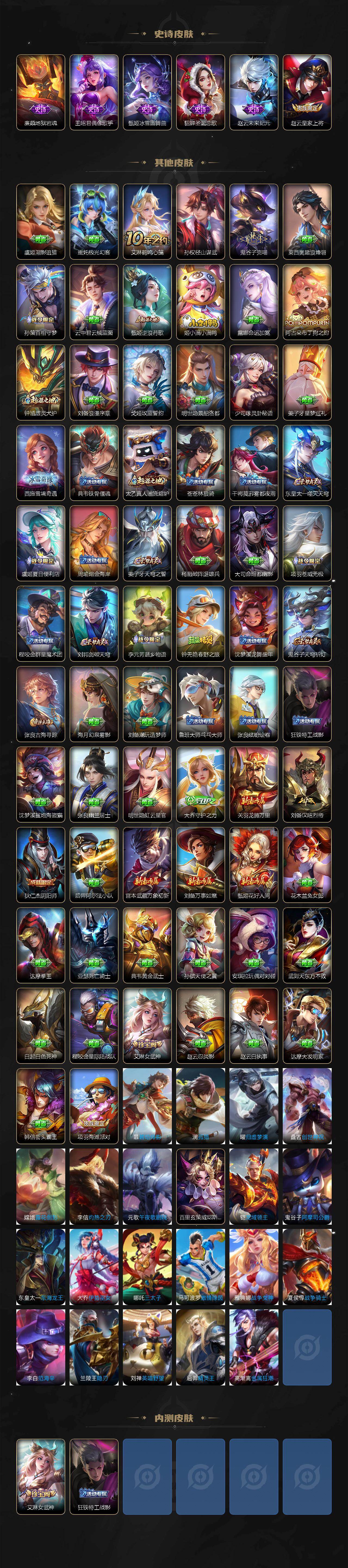 WZLX4291137王者荣耀账号详情图3 WZLX4291137王者荣耀账号详情图3