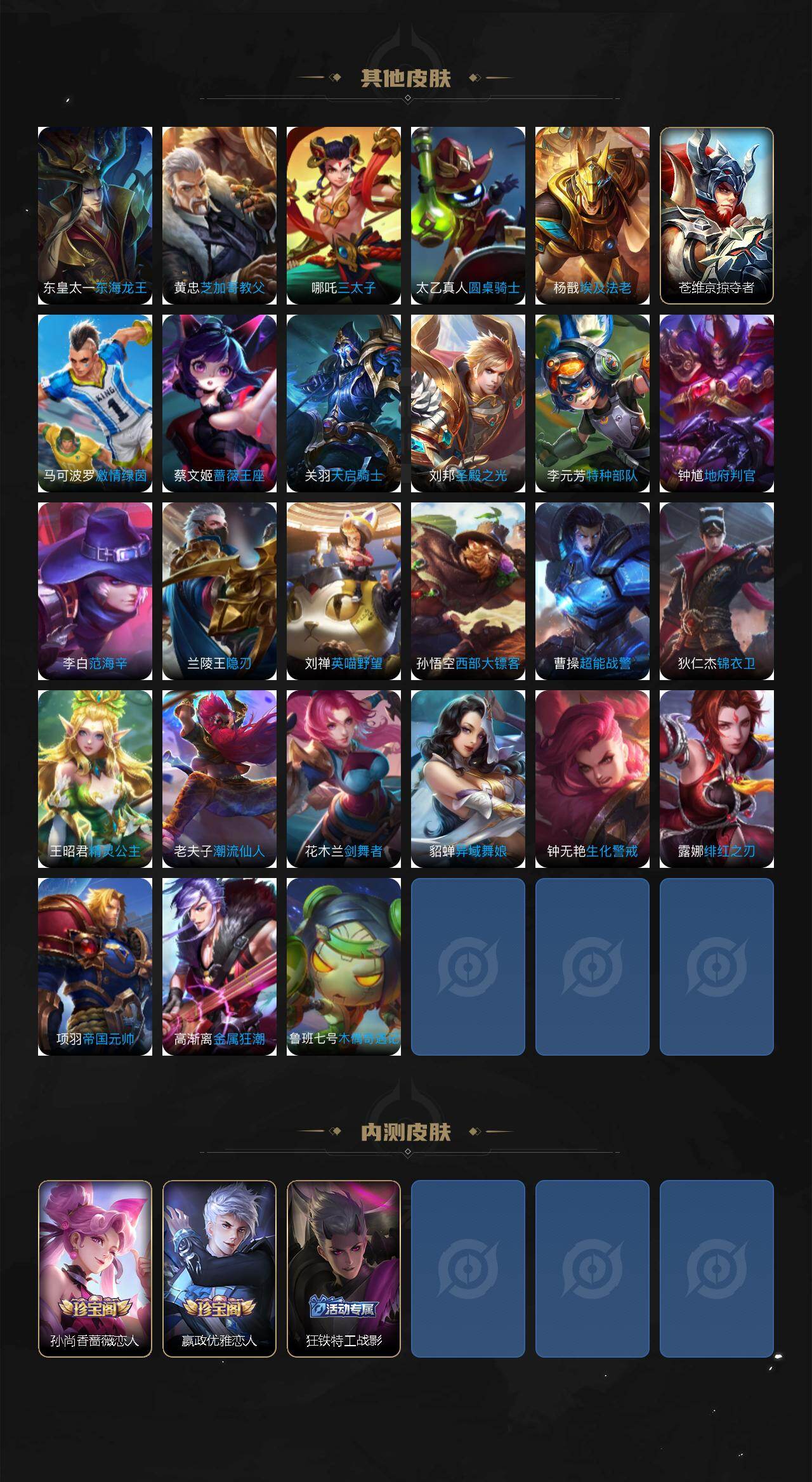 WZLX4292545王者荣耀账号详情图6 WZLX4292545王者荣耀账号详情图6