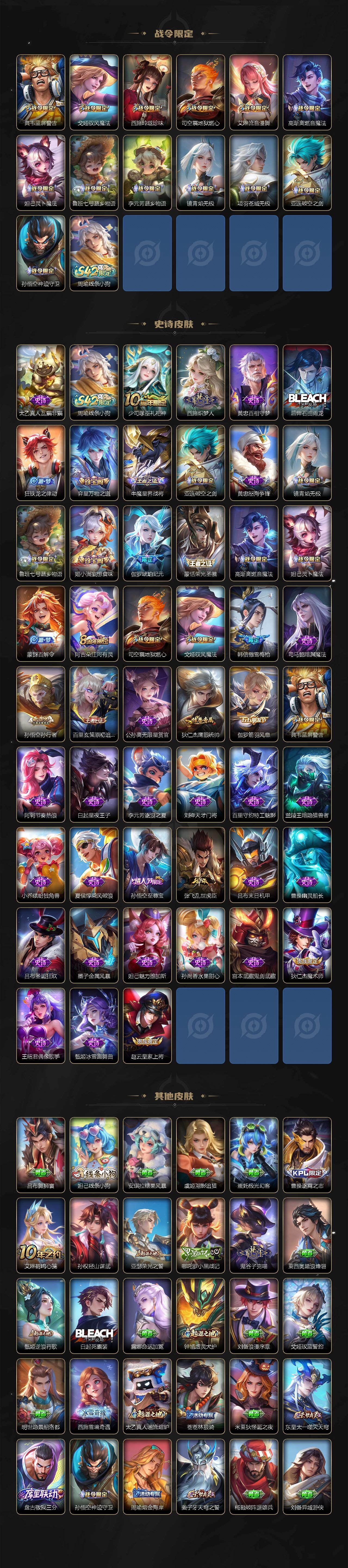 WZJZ4308990王者荣耀账号详情图3