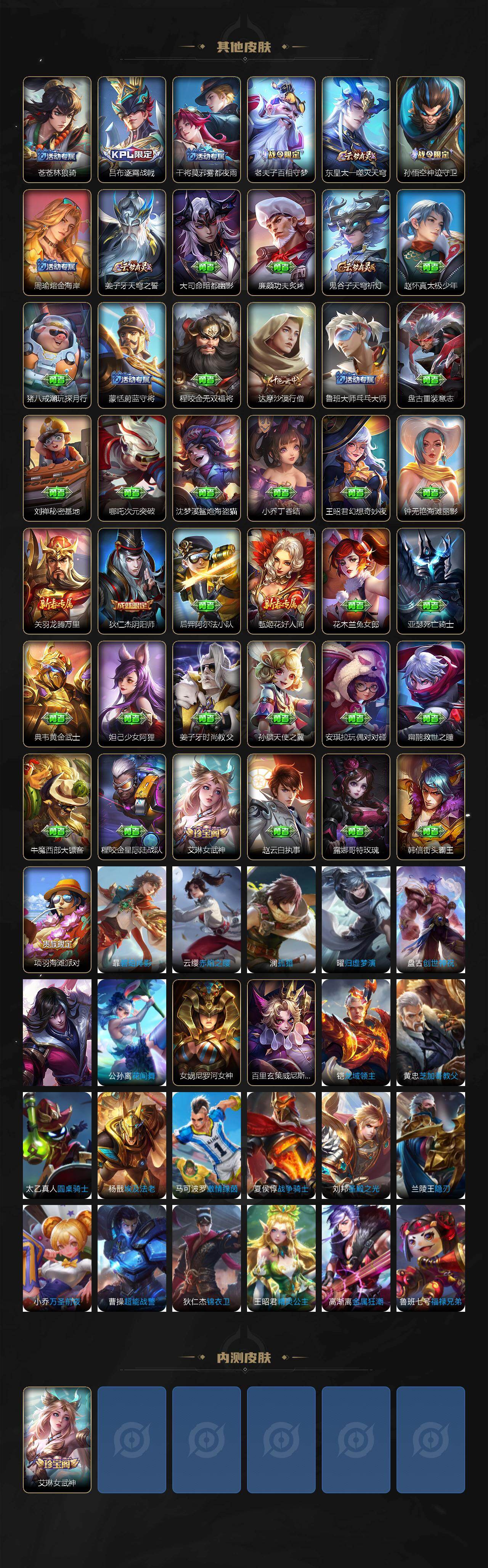 WZLX4297460王者荣耀账号详情图3 WZLX4297460王者荣耀账号详情图3