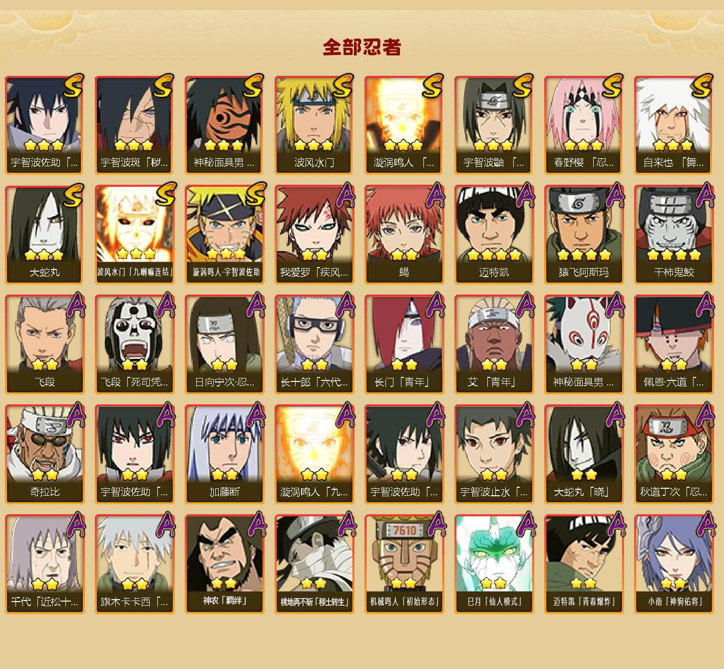 HYJM429052火影忍者账号详情图2