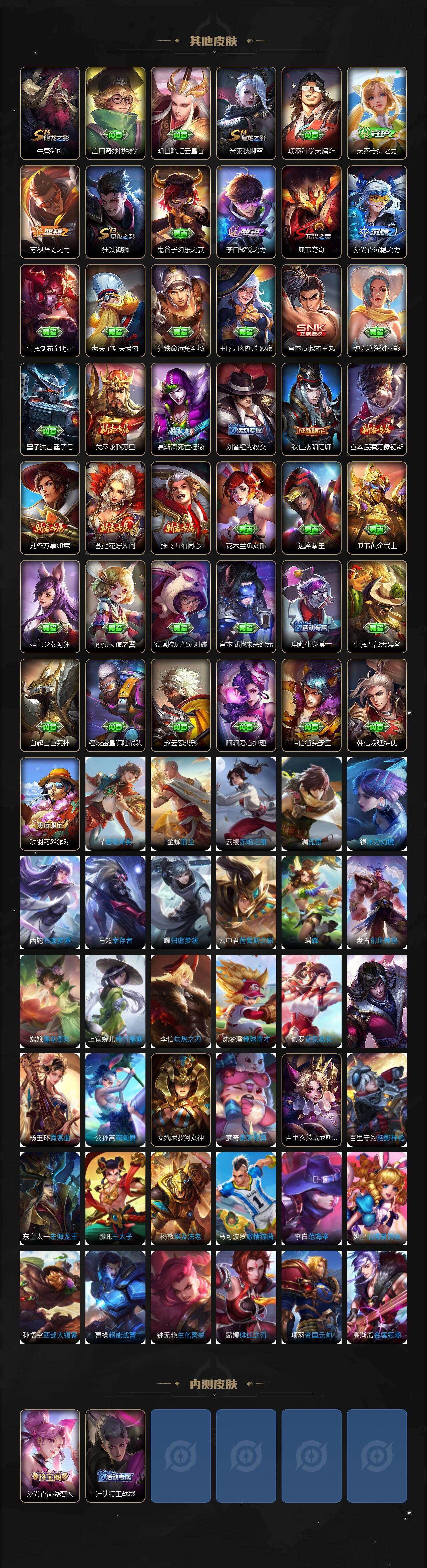 WZQM4297136王者荣耀账号详情图6 WZQM4297136王者荣耀账号详情图6