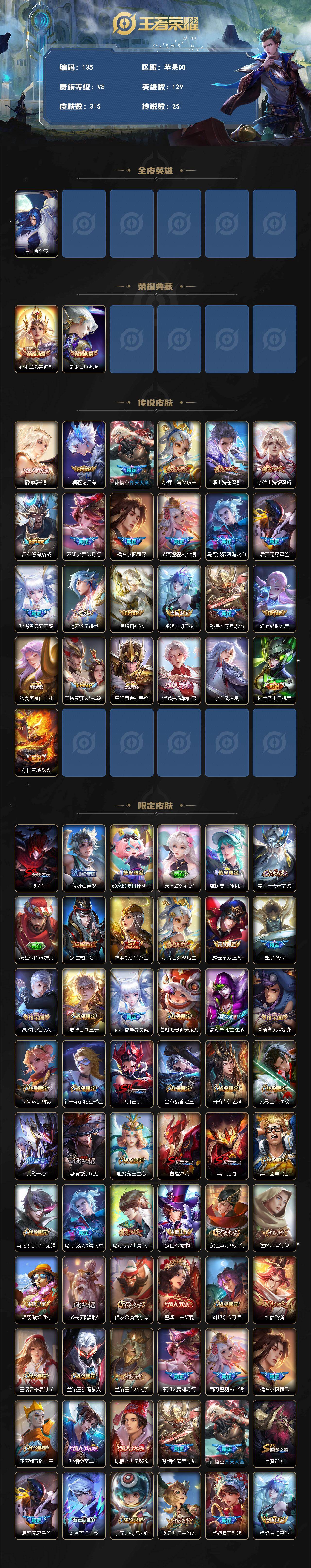 WZCMW4320822王者荣耀账号详情图2