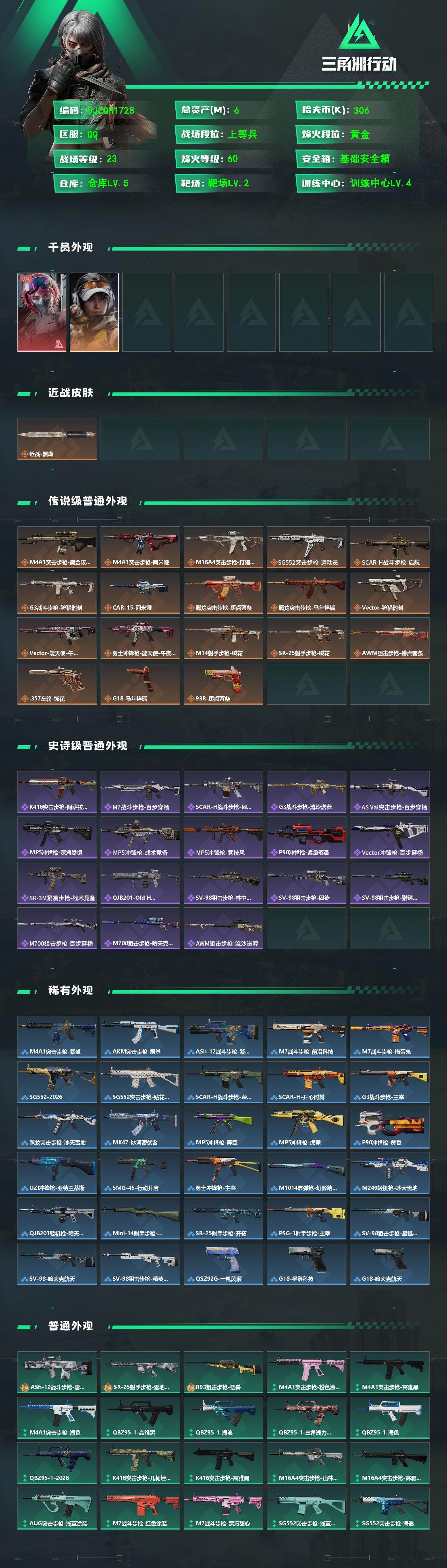 SJZEY495157三角洲行动账号详情图2