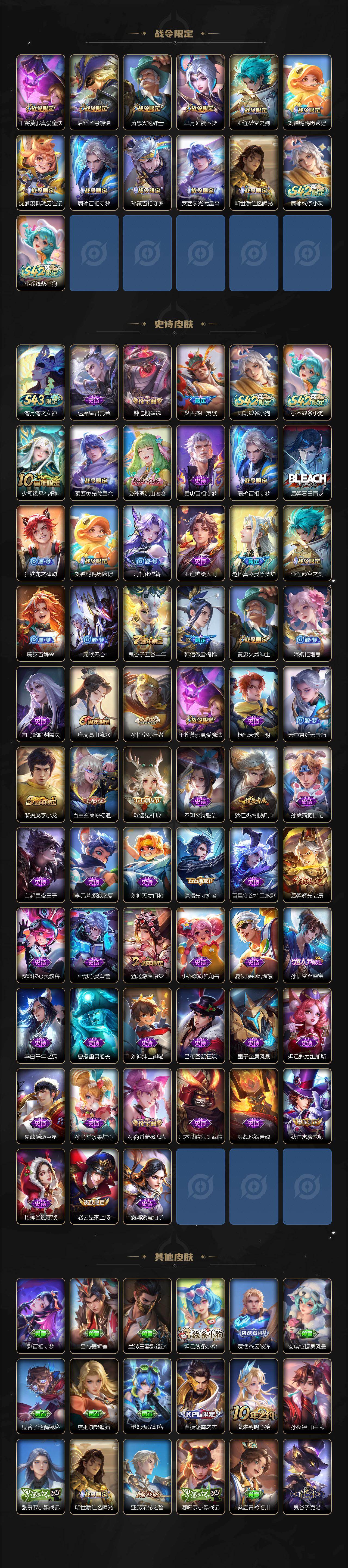 WZLX4296337王者荣耀账号详情图3