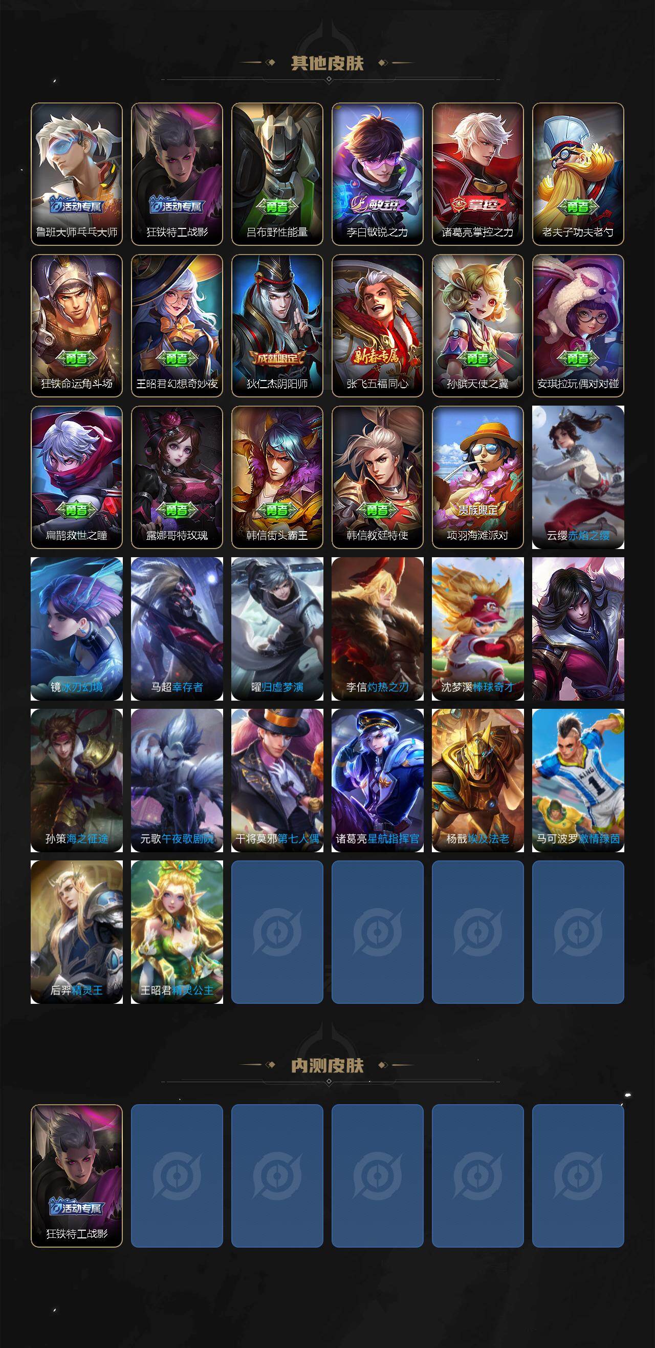 WZLX4306627王者荣耀账号详情图3