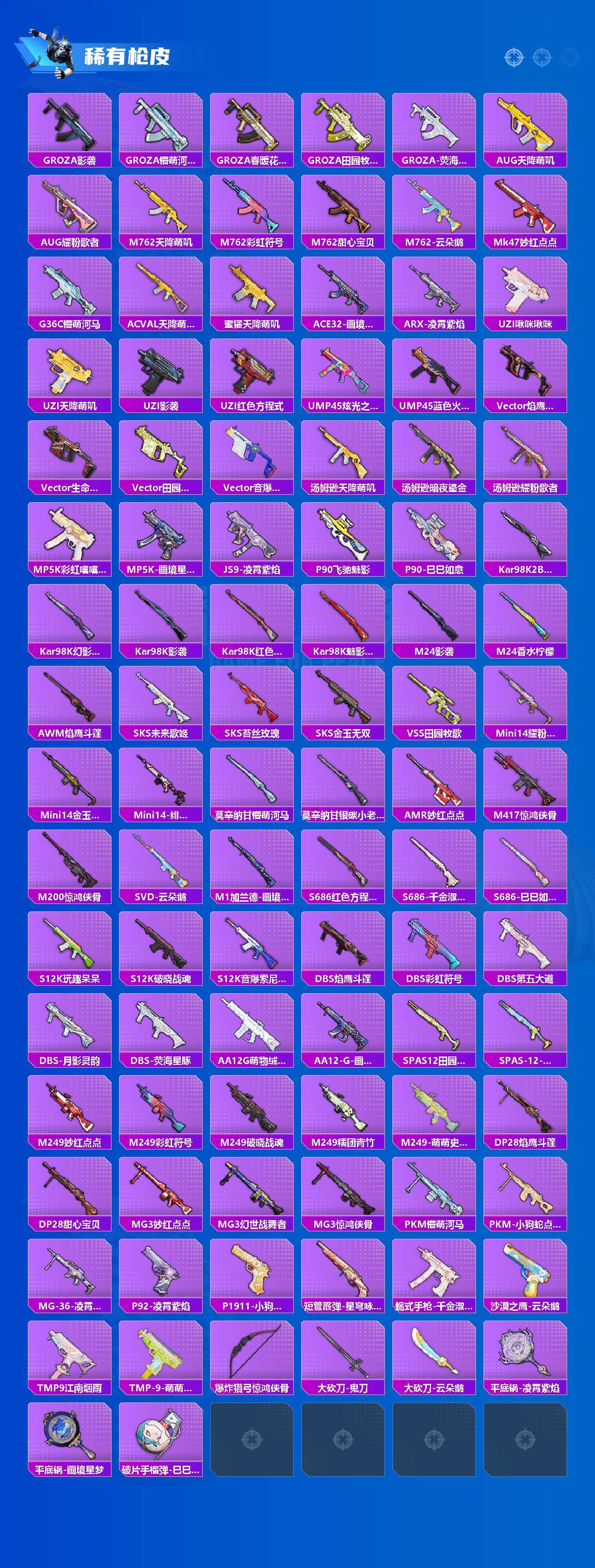 HPLX4170749和平精英账号详情图3