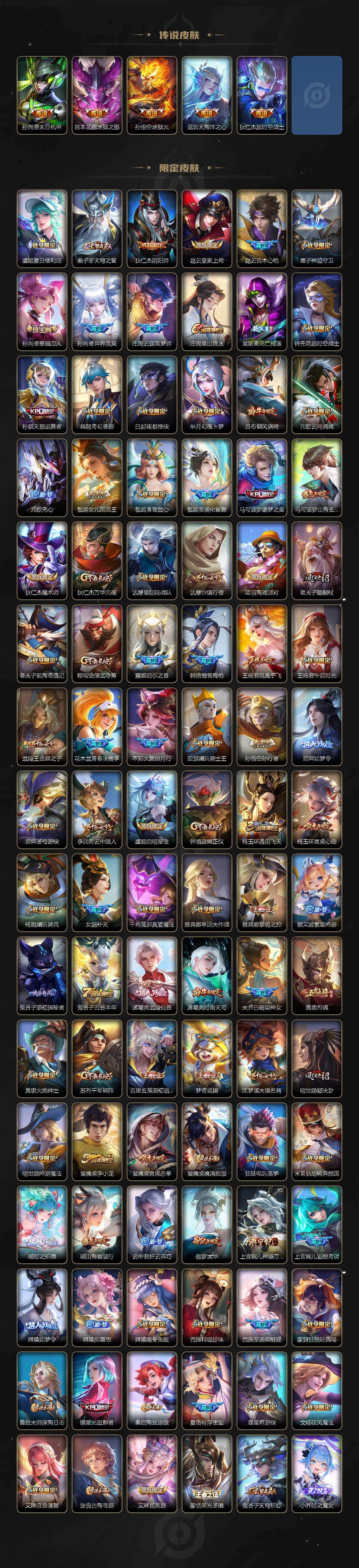 WZLX4299201王者荣耀账号详情图3 WZLX4299201王者荣耀账号详情图3