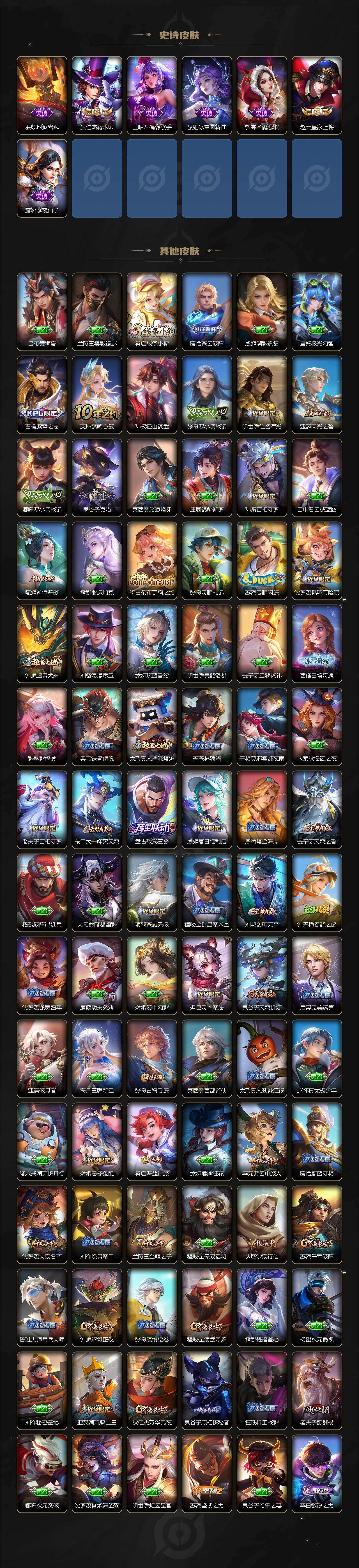 WZQM4300586王者荣耀账号详情图5 WZQM4300586王者荣耀账号详情图5