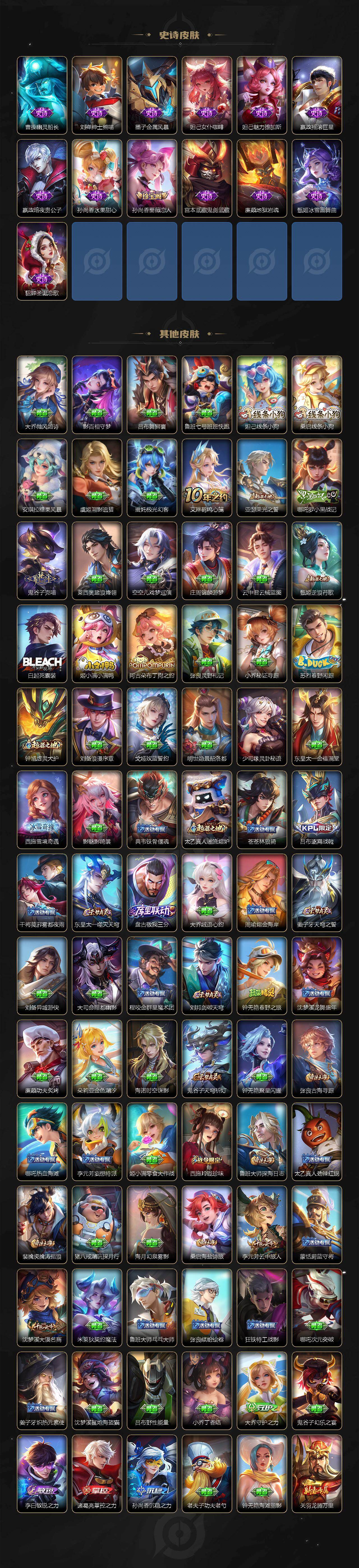 WZLX4300759王者荣耀账号详情图3 WZLX4300759王者荣耀账号详情图3