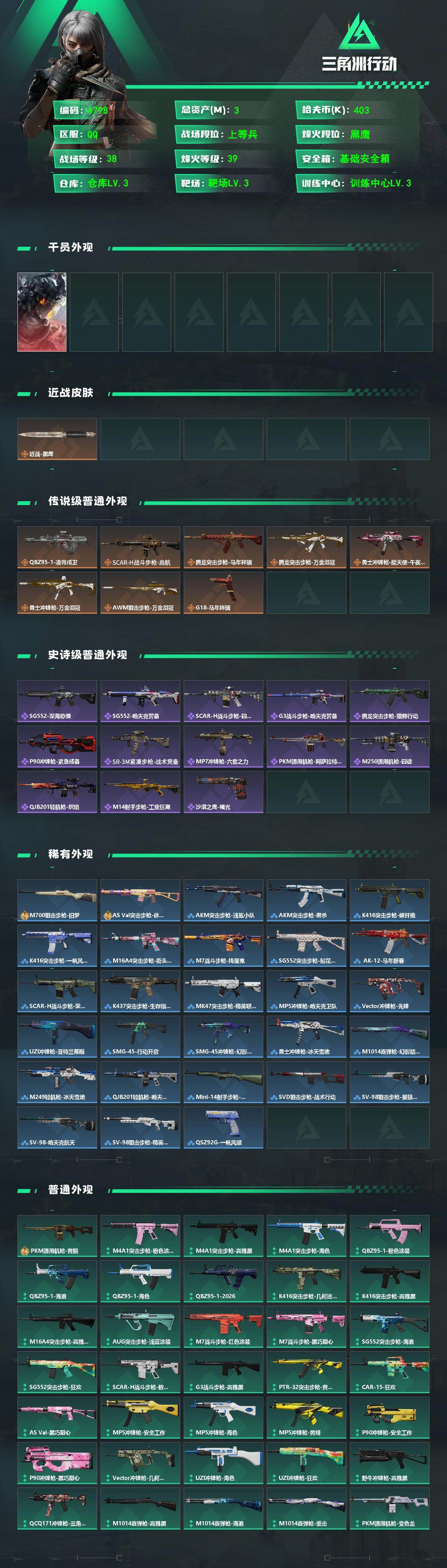 SJZPX494843三角洲行动账号详情图4