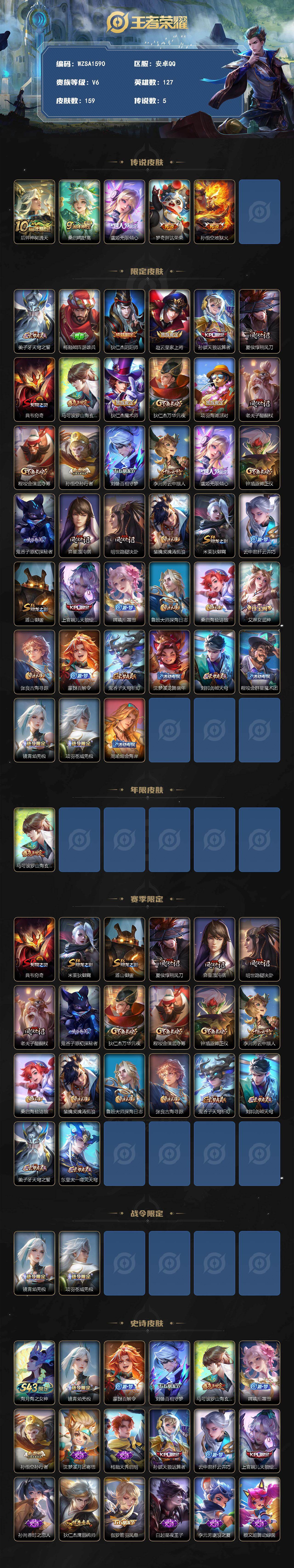 WZEY4296801王者荣耀账号详情图2