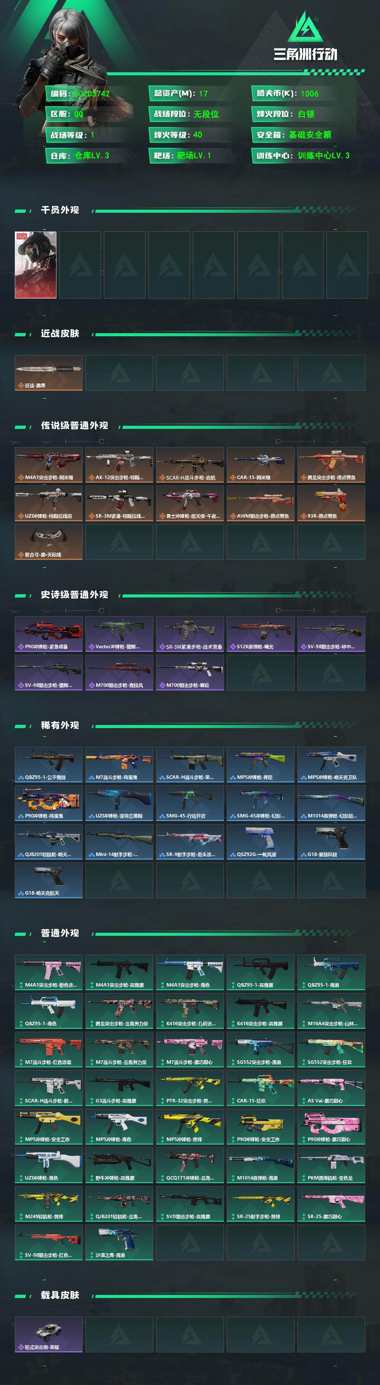 SJZEY495120三角洲行动账号详情图2