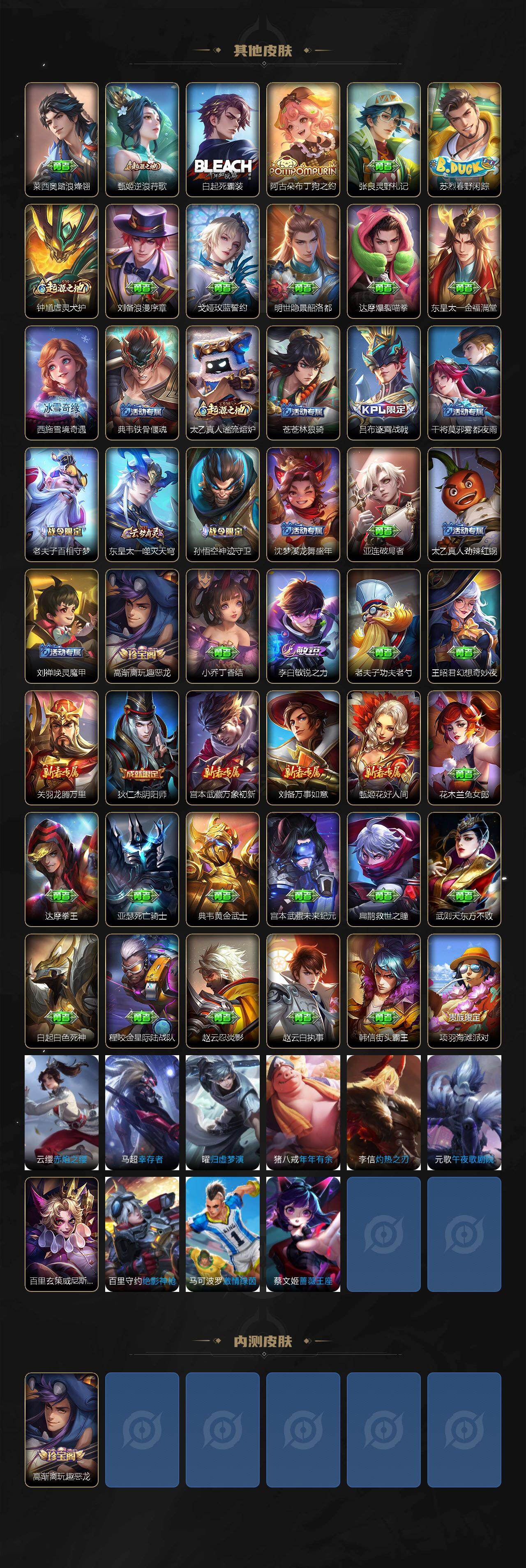 WZLX4296595王者荣耀账号详情图3 WZLX4296595王者荣耀账号详情图3