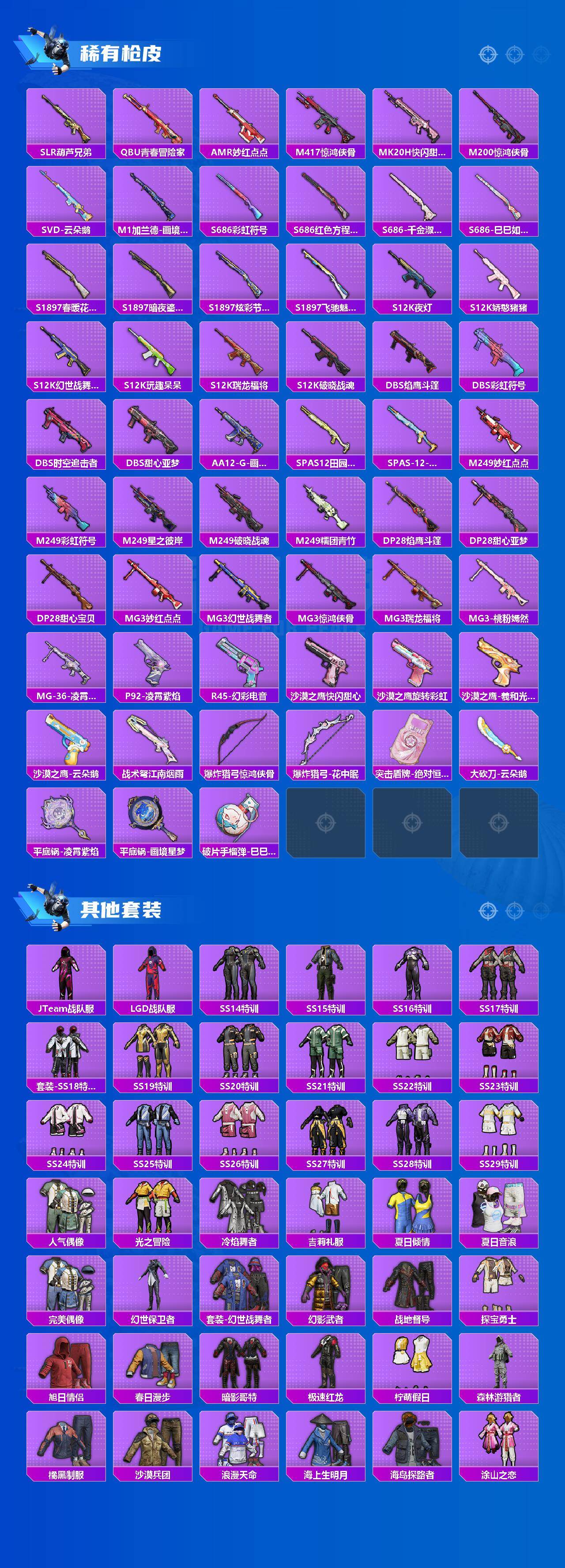 HPLX4174617和平精英账号详情图4 HPLX4174617和平精英账号详情图4