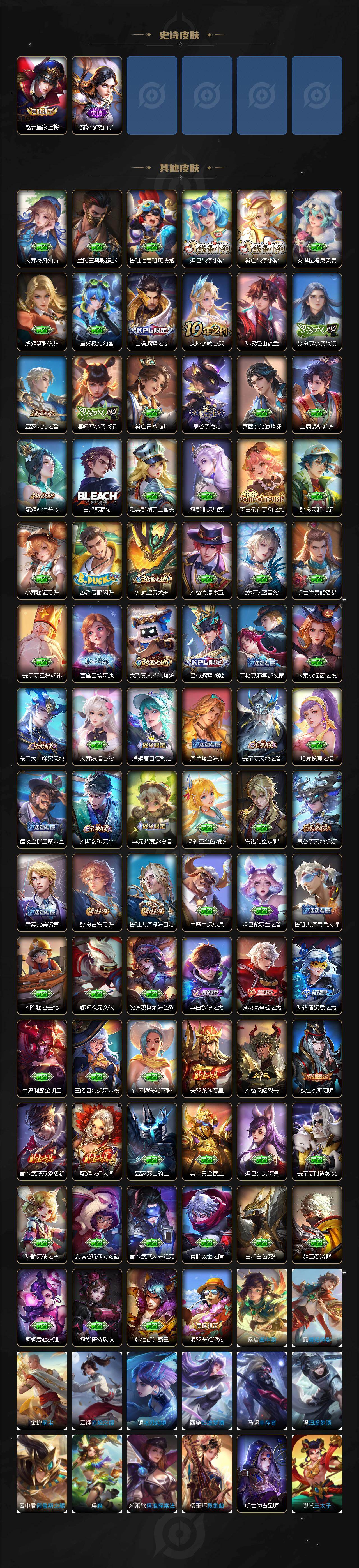 WZLX4296135王者荣耀账号详情图3