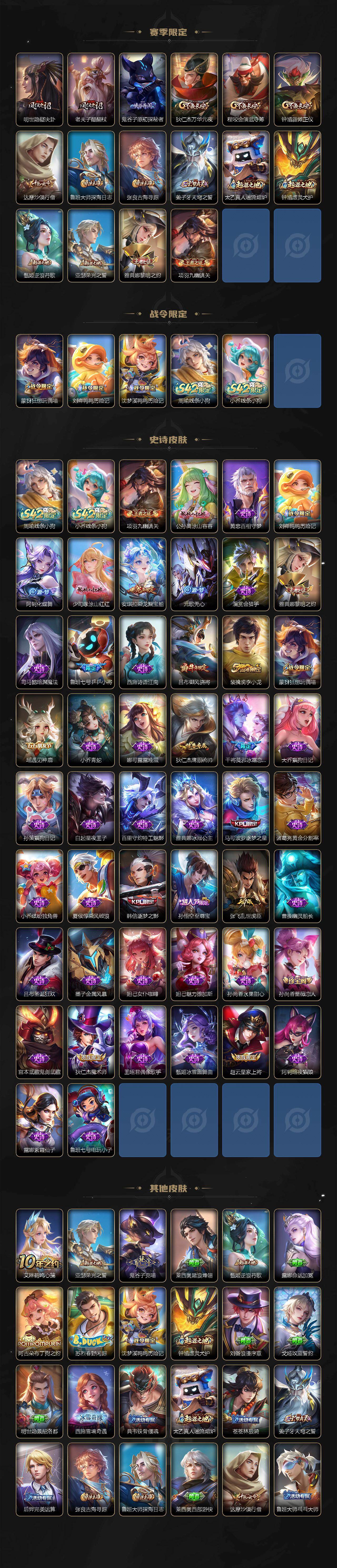 WZLX4301471王者荣耀账号详情图3 WZLX4301471王者荣耀账号详情图3