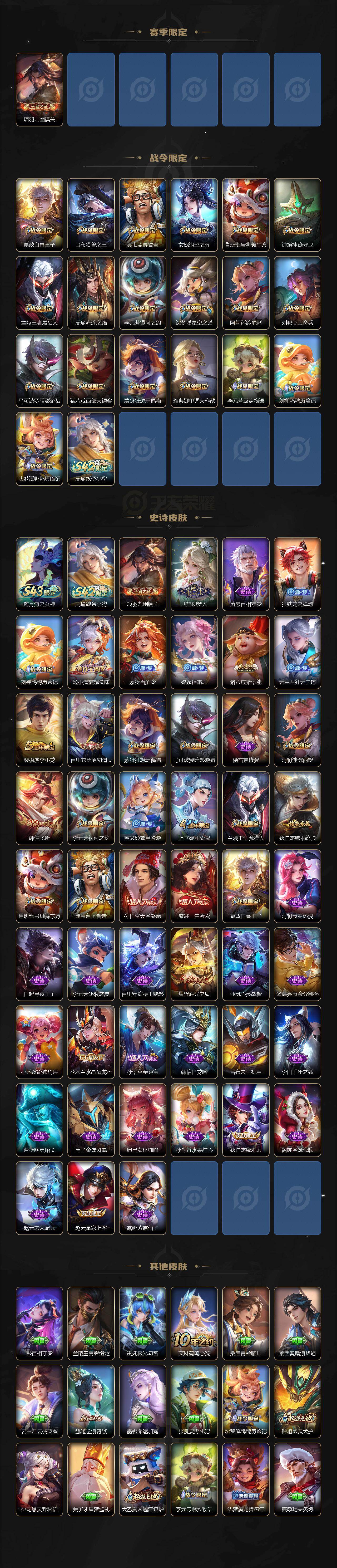 WZLX4301518王者荣耀账号详情图3 WZLX4301518王者荣耀账号详情图3