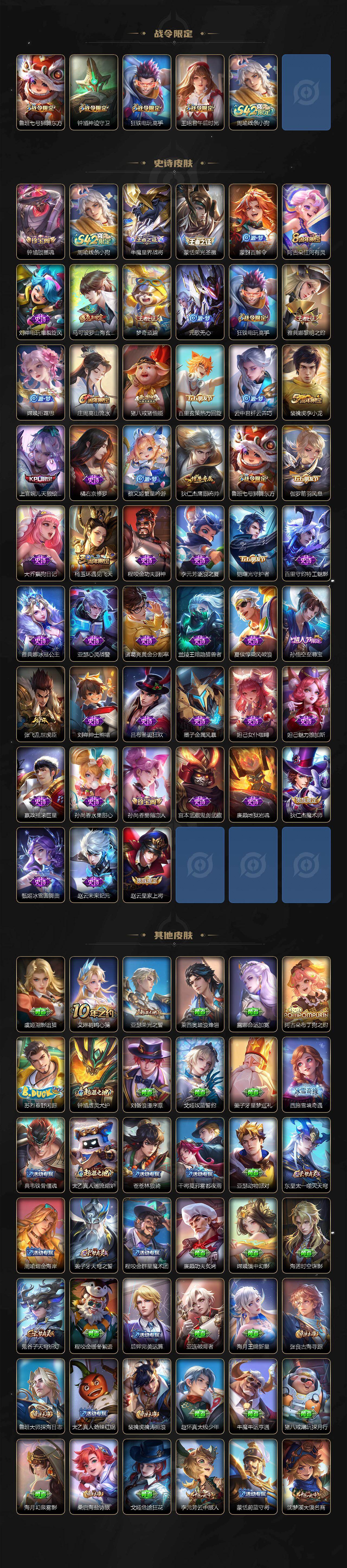 WZEY4305840王者荣耀账号详情图3 WZEY4305840王者荣耀账号详情图3