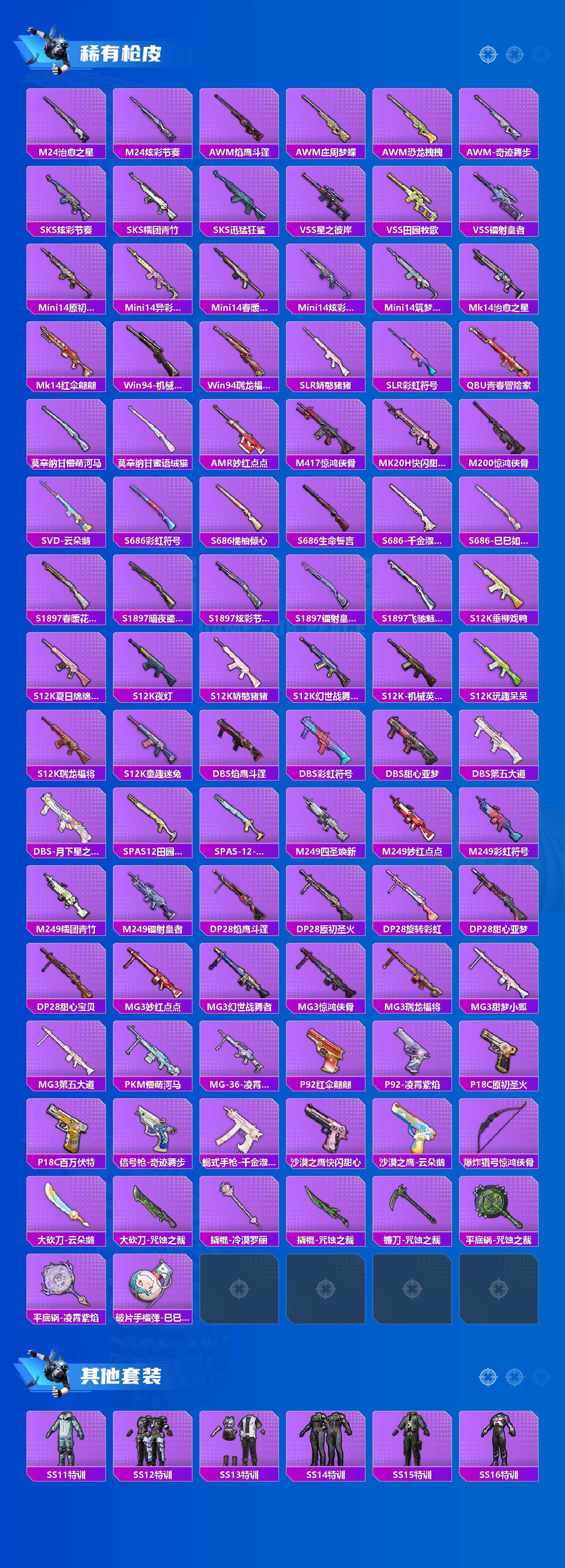 HPLX4172226和平精英账号详情图4